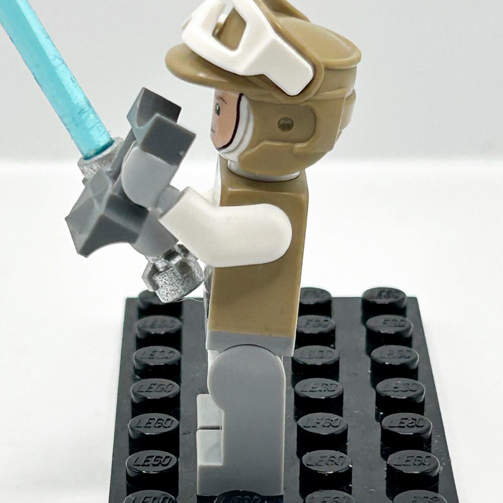 LEGO Star Wars Luke Skywalker Minifigure Rebel Hoth sw1143 75298 75340 Balaclava - Picture 4 of 4